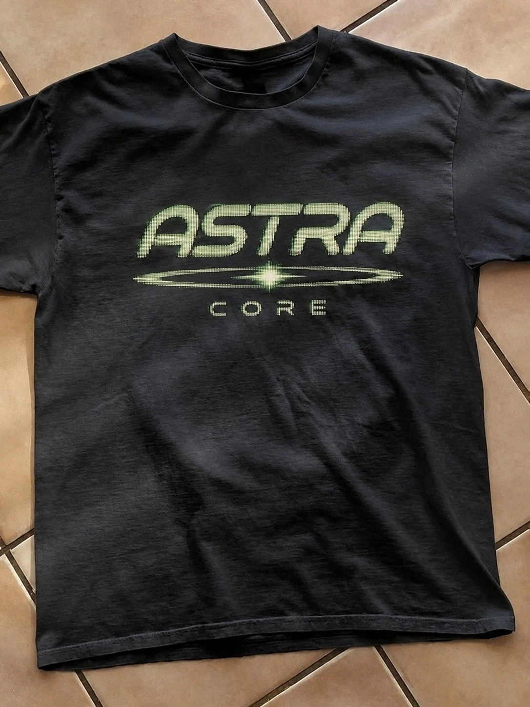 Men'S Fashion Nova Shirts - 2026 Vintage Glitch Letter Graphic T