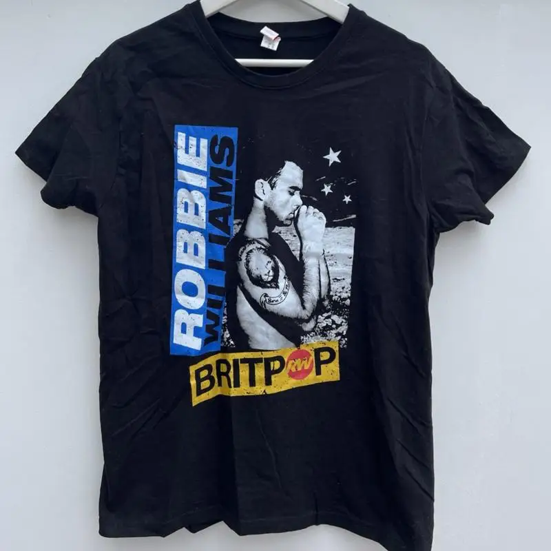 Men'S Fashion Uk - Robbie Williams Britpop T Shirt Tour