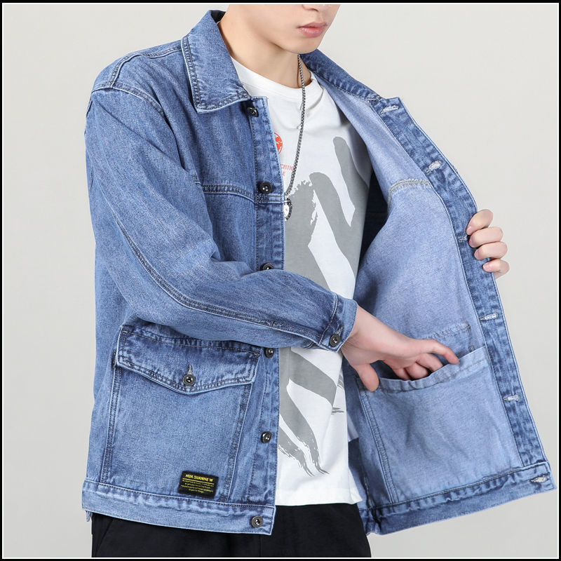 Men'S Fashion Light Jacket - Men's Denim Jacket New Style Spring