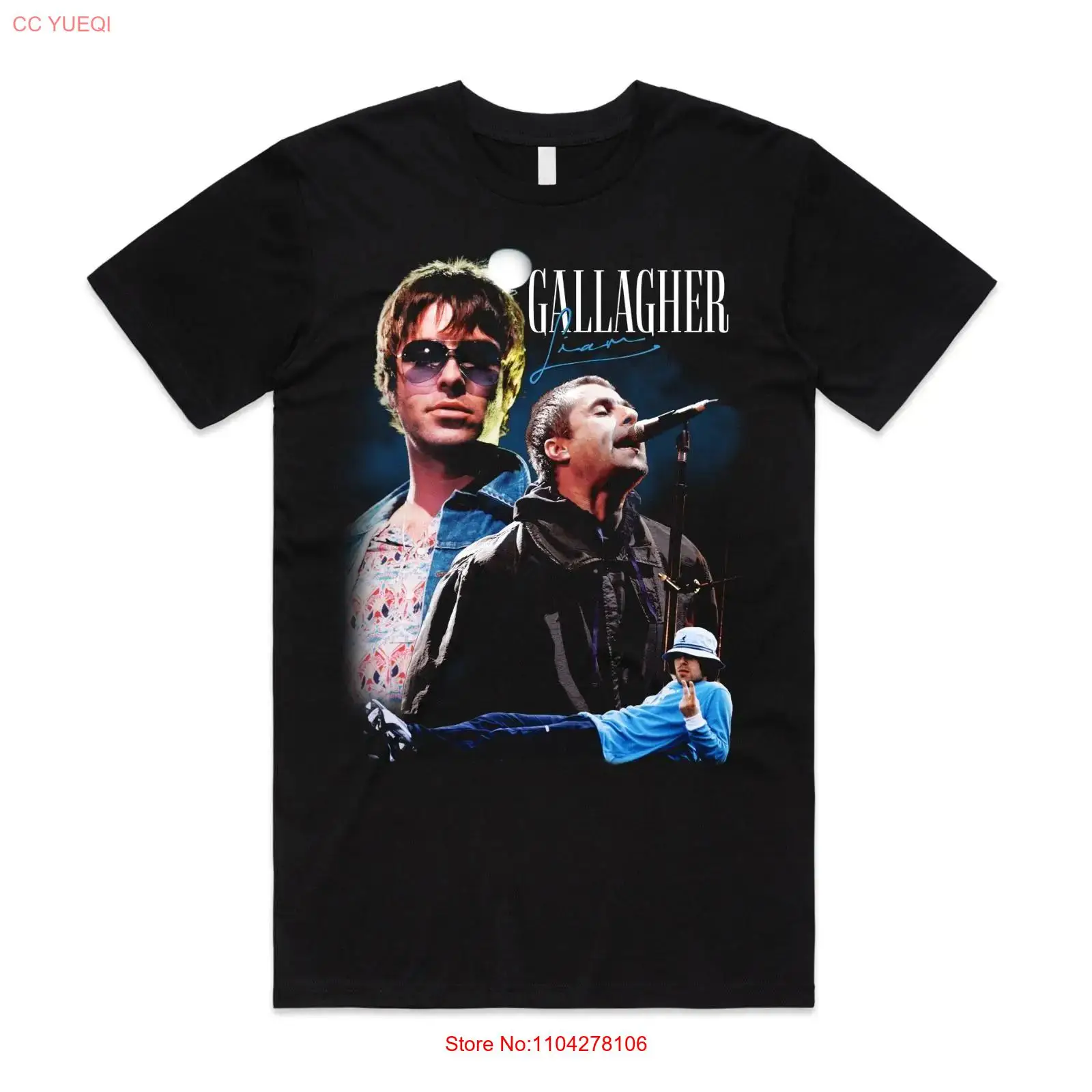 Men'S Fashion Uk - Liam Gallagher Homage T shirt Top