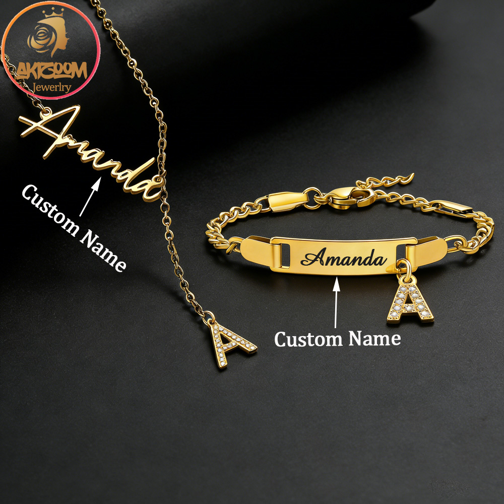 Akizoom Custom Name Zircon Let - đánh giá và giá Men Fashion Kids