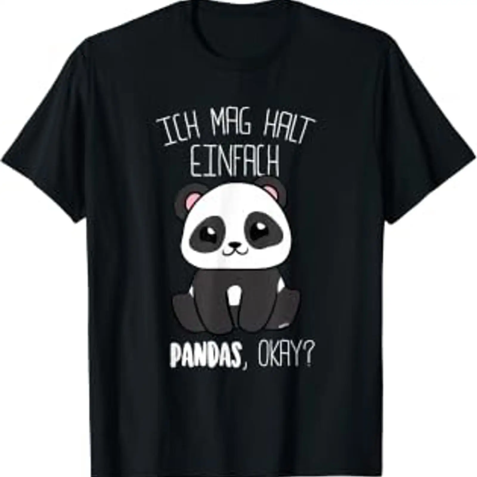 Panda T Shirt with German text - đánh giá và giá Men'S Fashion Mag