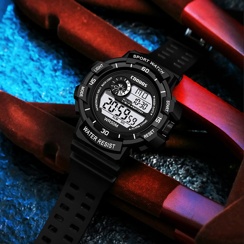 COOBOS Children Digital Watch  - đánh giá và giá Mens Fashion In 1920