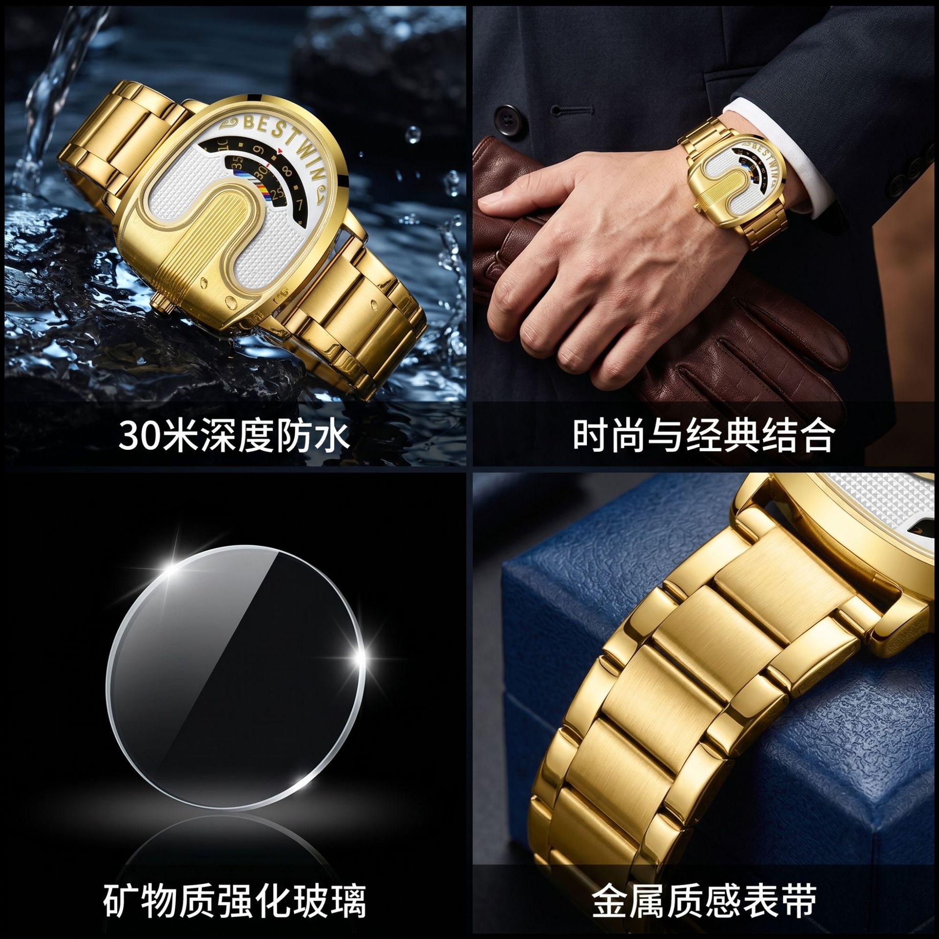 Gold Top Brand Luxury Men Watc - đánh giá và giá Men'S Fashion Luxury Brands