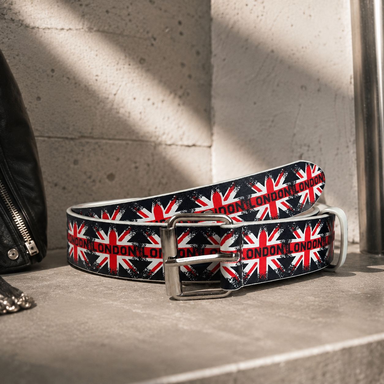 UK Union Jack Flag Print Belt  - đánh giá và giá Men'S Fashion Uk