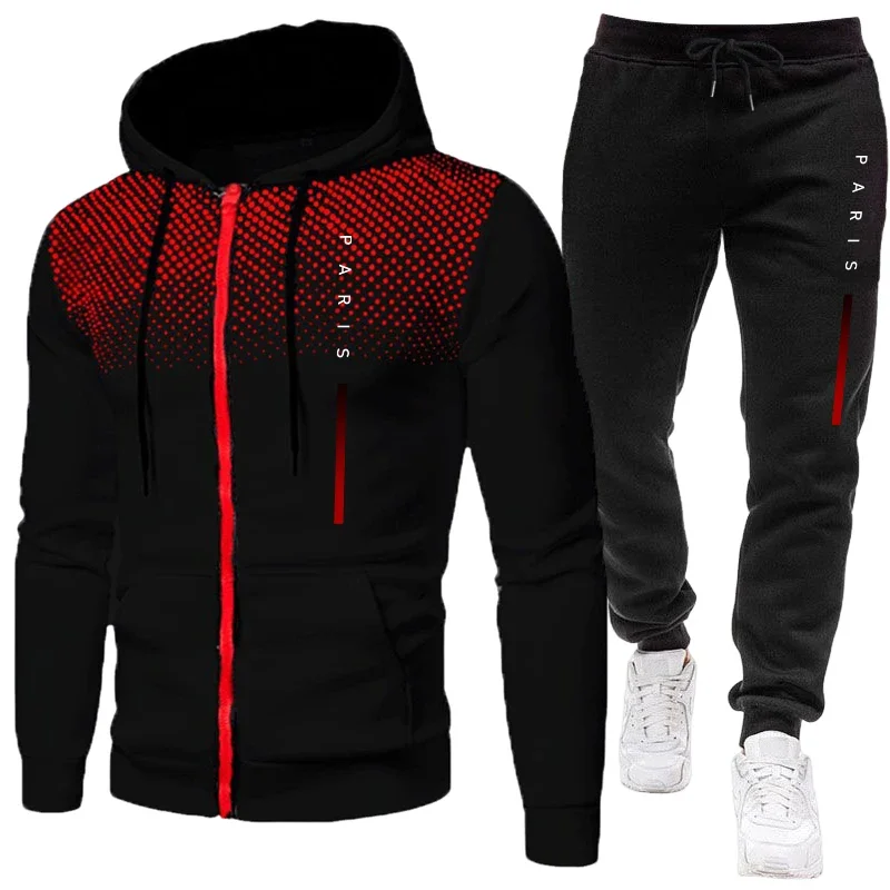 Fall Winter Daily Casual Sport - đánh giá và giá Men'S Fashion Zipper Hoodie