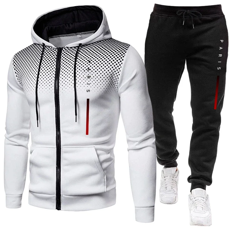 Fall Winter Daily Casual Sport - đánh giá và giá Men'S Fashion Zipper Hoodie