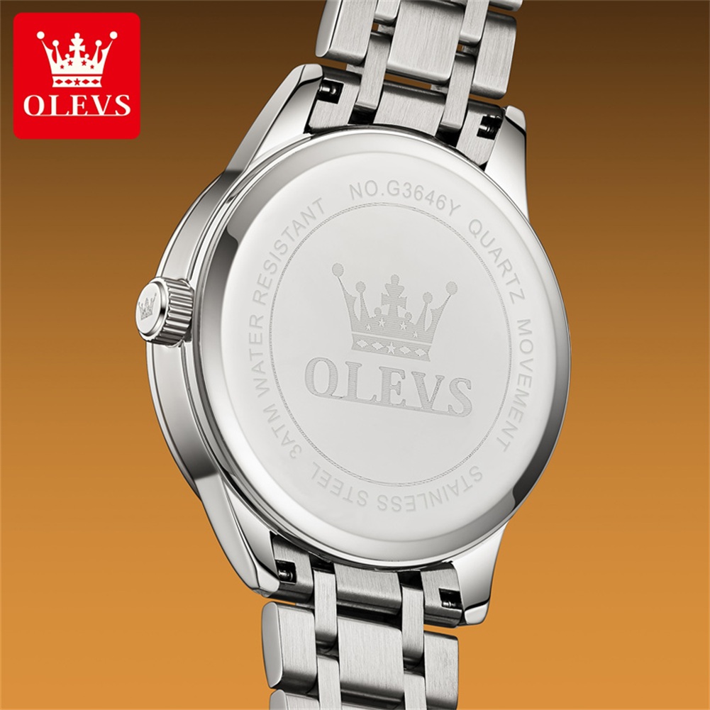 OLEVS Moon Phase men's watches - đánh giá và giá Men'S Fashion Luxury Brands