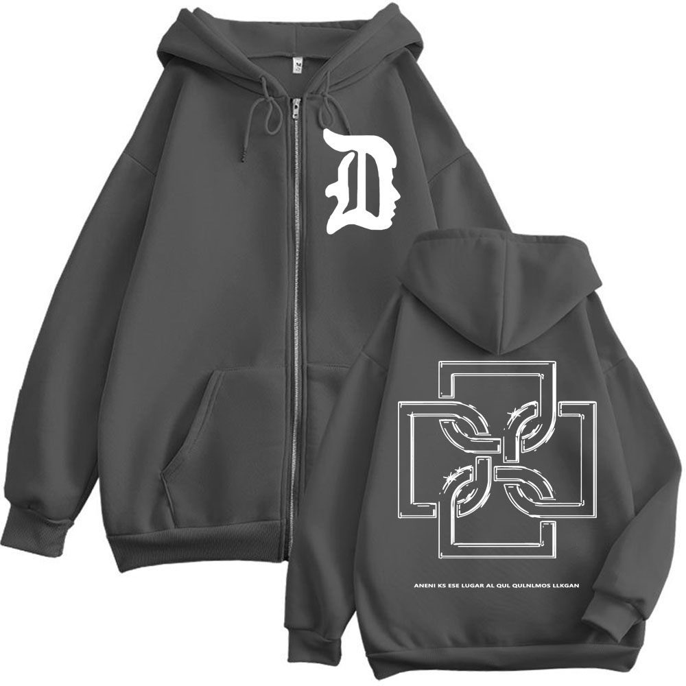 Customization Rapper Duki Logo - đánh giá và giá Men'S Fashion Zipper Hoodie