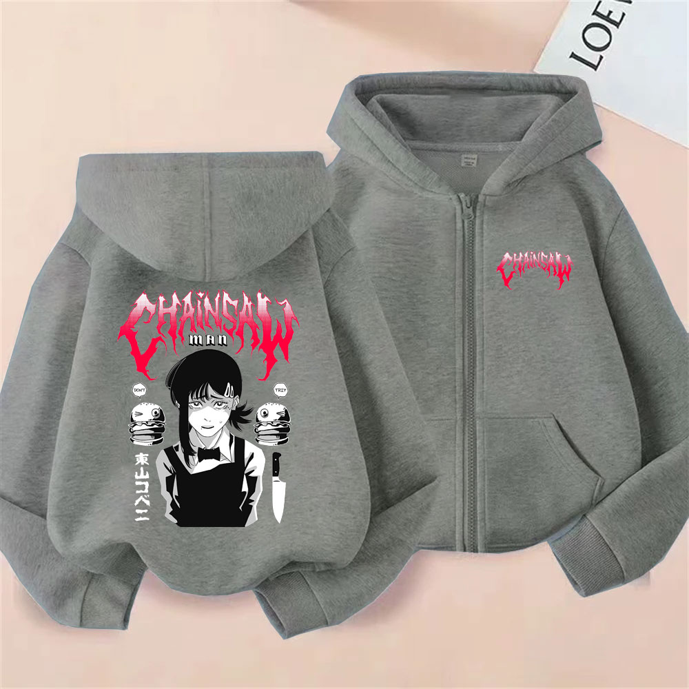 Custom Custom Anime Chainsaw M - đánh giá và giá Men'S Fashion Zipper Hoodie