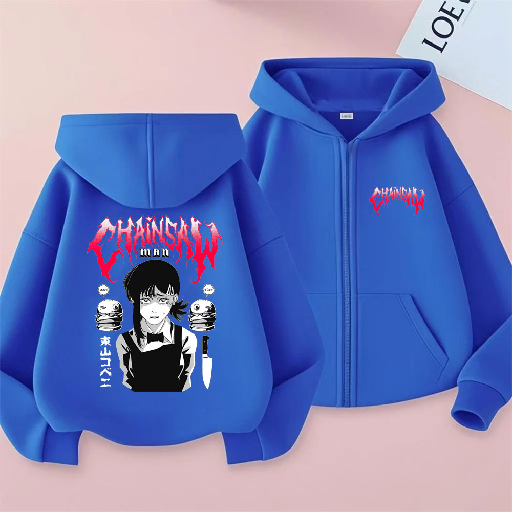 Custom Custom Anime Chainsaw M - đánh giá và giá Men'S Fashion Zipper Hoodie