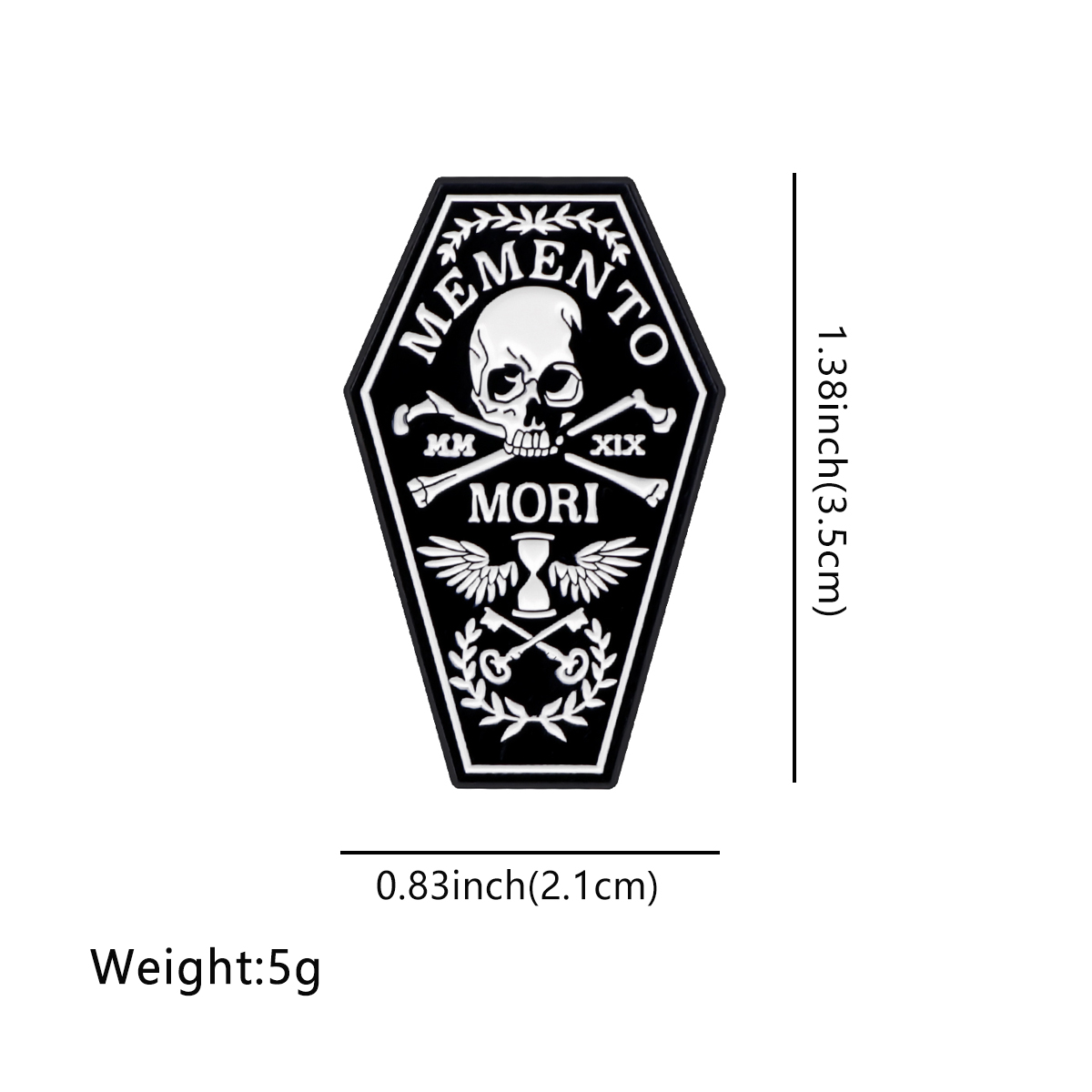 Skeleton Enamel Pins Witch Bro - đánh giá và giá Men Fashion Kids