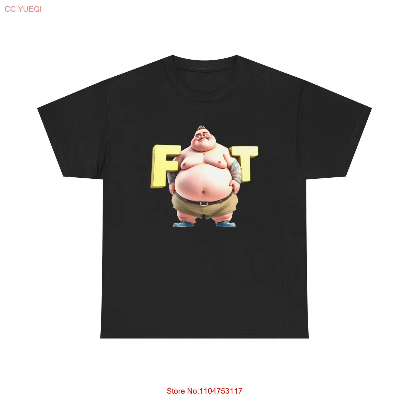 Funny Fat Man T Shirt Novelty  - đánh giá và giá Men'S Fashion For Big Guys