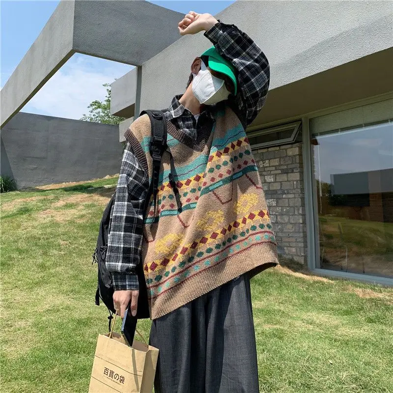 Waistcoat Korean Fashion Knit  - đánh giá và giá Men'S Fashion Reviews
