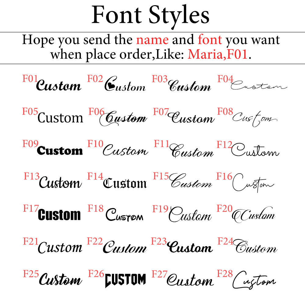 Haiyufly 3mm Wide Custom Name  - đánh giá và giá Men Fashion Kids