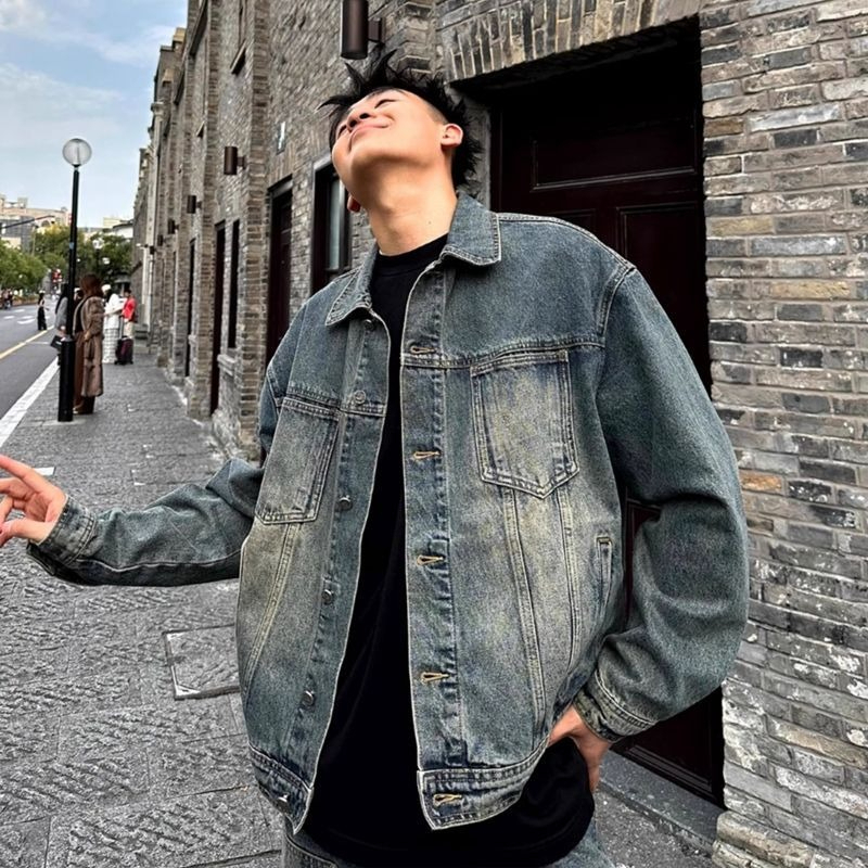 Unisex Vintage Denim Jacket Sp - đánh giá và giá Denim Jacket Vintage