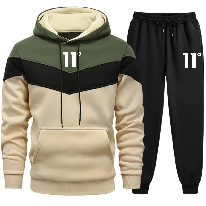 New Men's Tracksuit Casual Tri - đánh giá và giá Mens Fashion Streetwear