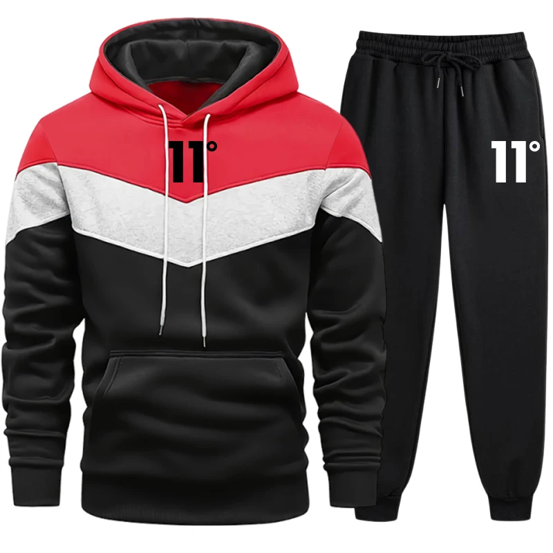 New Men's Tracksuit Casual Tri - đánh giá và giá Mens Fashion Streetwear