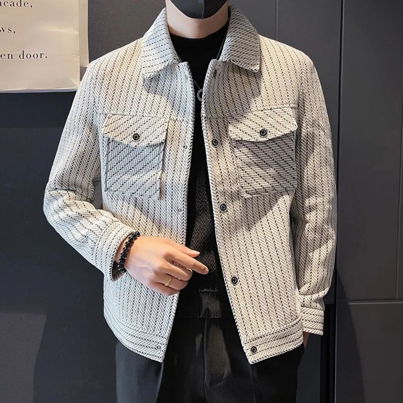 Male Wool & Blends Coats Strip - đánh giá và giá Men'S Fashion Reviews