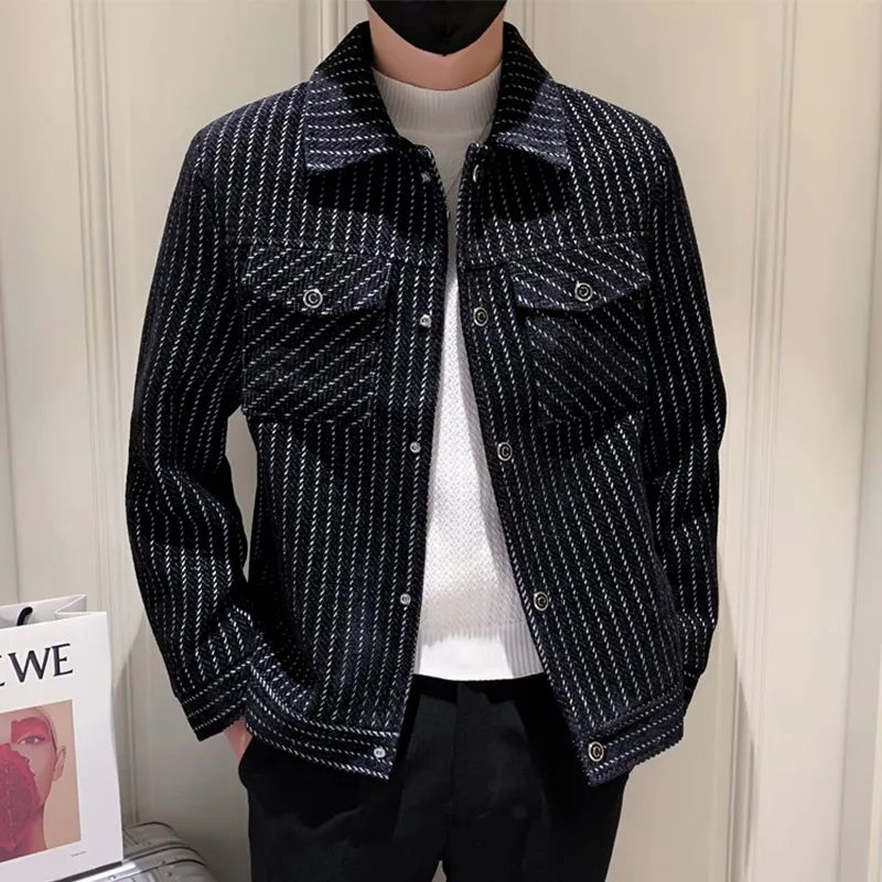 Male Wool & Blends Coats Strip - đánh giá và giá Men'S Fashion Reviews
