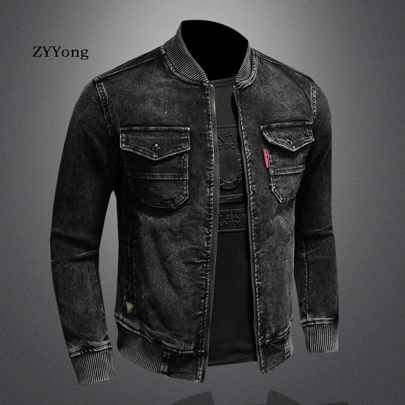 Cổ Áo Đứng Phi Công Lái Máy Ba - đánh giá và giá Bomber Jacket Men
