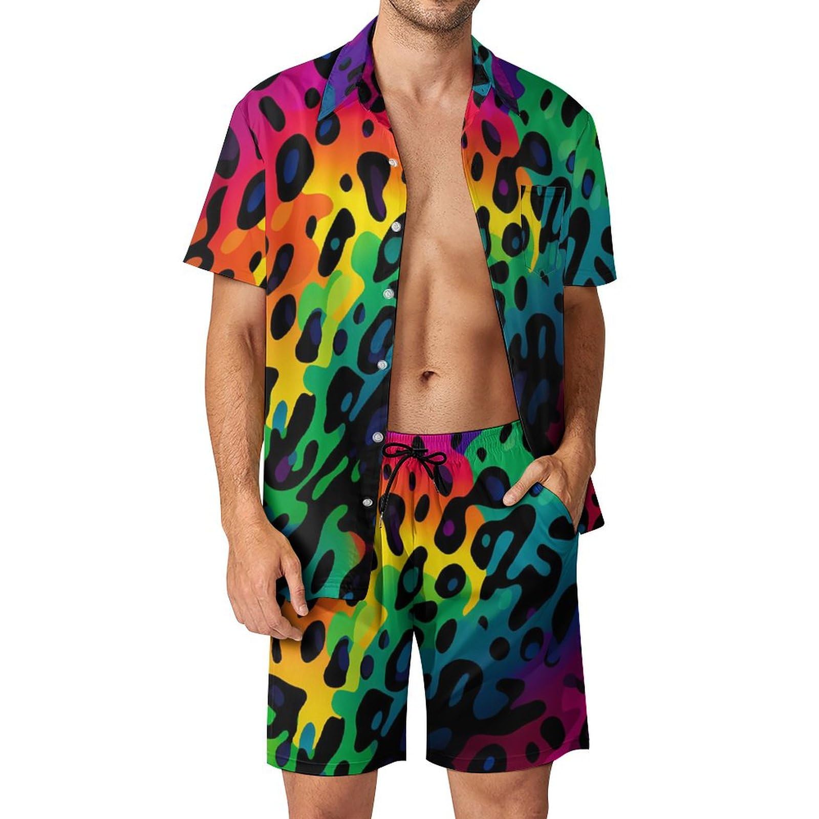 Summer Irregular Geometric 3D  - đánh giá và giá Mens Fashion Streetwear