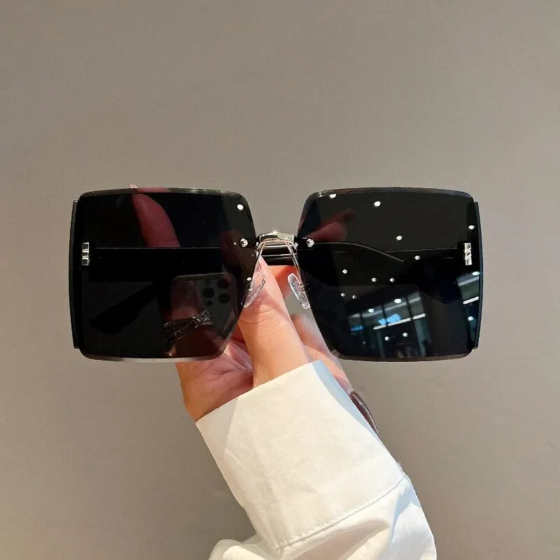 New Square Frameless Retro Sun - đánh giá và giá Men'S Fashion Luxury Brands