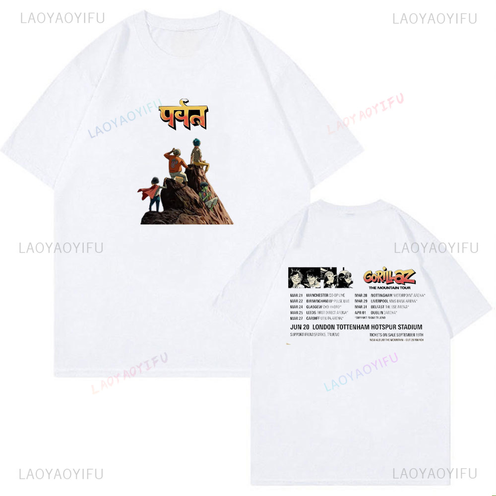 Unisex Cotton Tshirt Gorillaz  - đánh giá và giá Men'S Fashion Uk