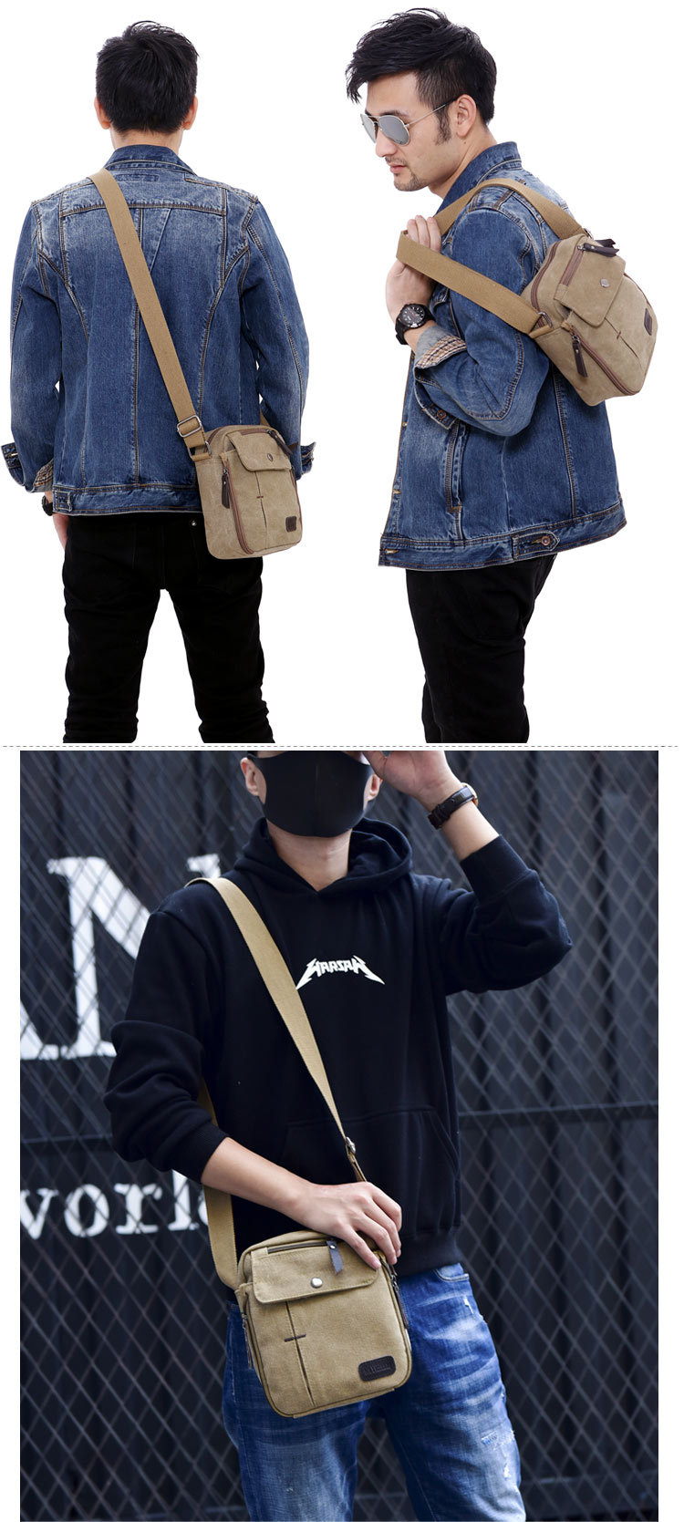 2025 NEW Men's Mags Canvas Bag - đánh giá và giá Men'S Fashion Mag