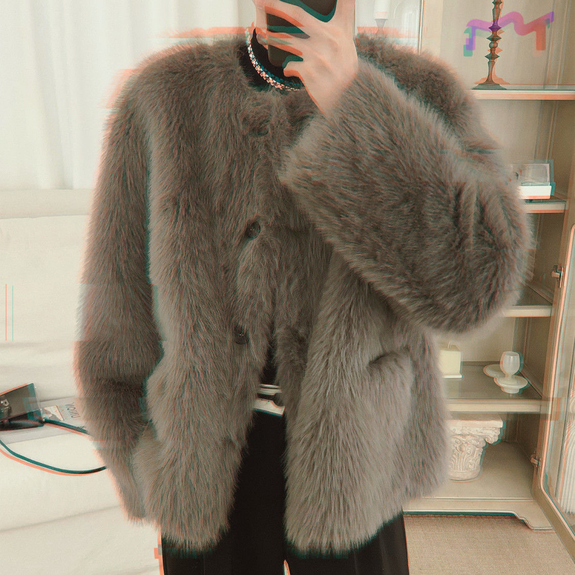 Korean Men's Imitation Fur Coa - đánh giá và giá Men'S Fashion Light Jacket