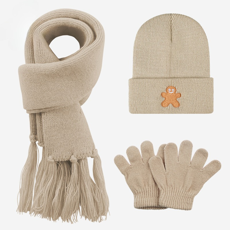 Soft Knitted 3Pcs Toddler Hat  - đánh giá và giá Men Fashion Kids