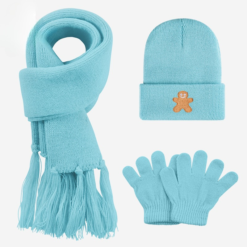 Soft Knitted 3Pcs Toddler Hat  - đánh giá và giá Men Fashion Kids