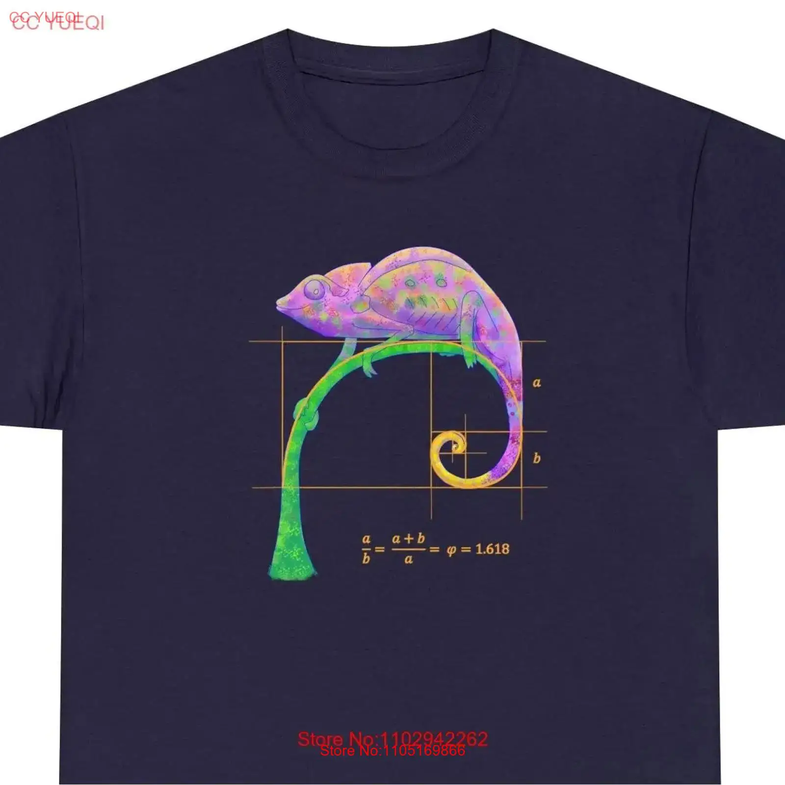 Fibonacci Chameleon T shirt UK - đánh giá và giá Men'S Fashion Uk