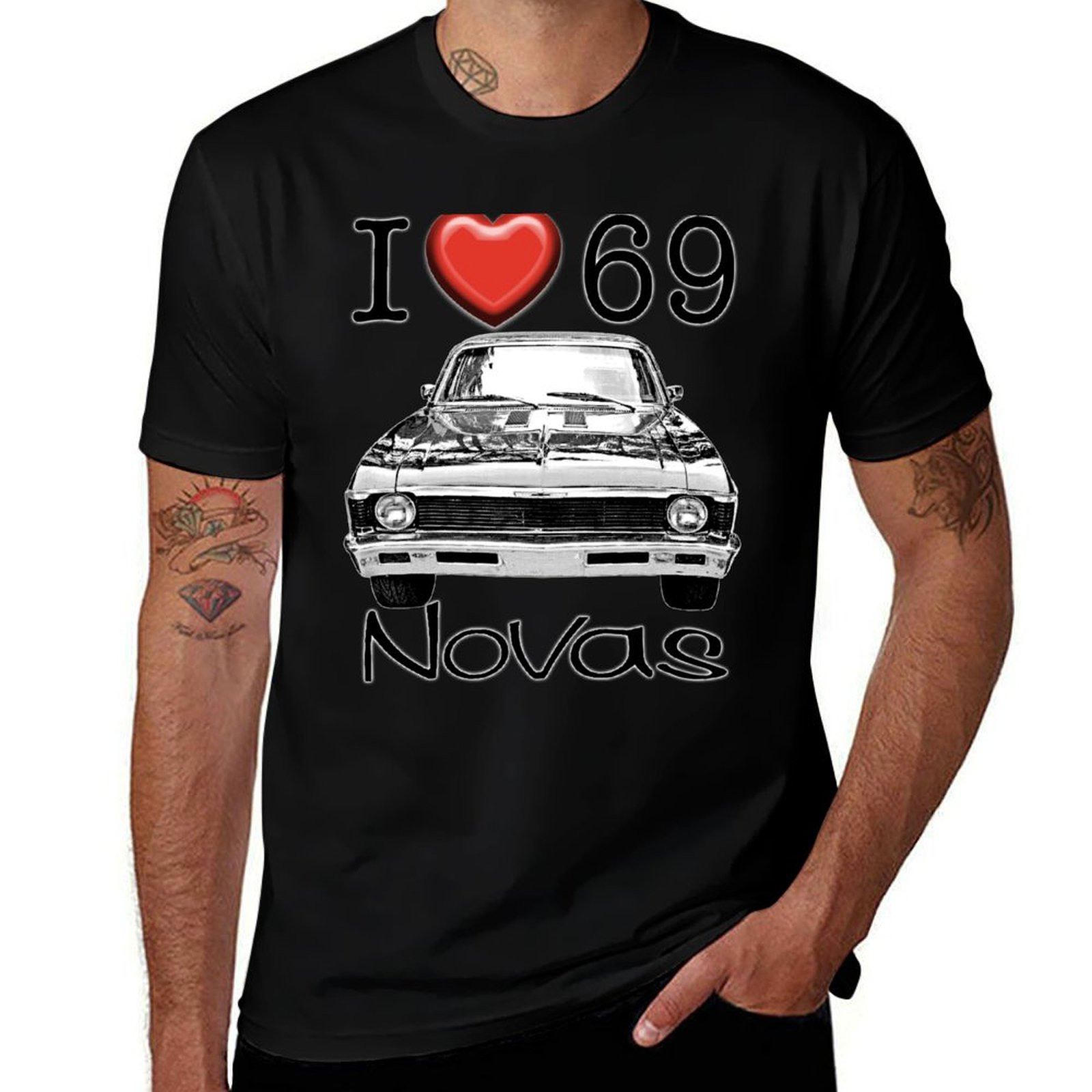 I love 69 Nova T-Shirt Fashion - đánh giá và giá Men'S Fashion Nova Shirts