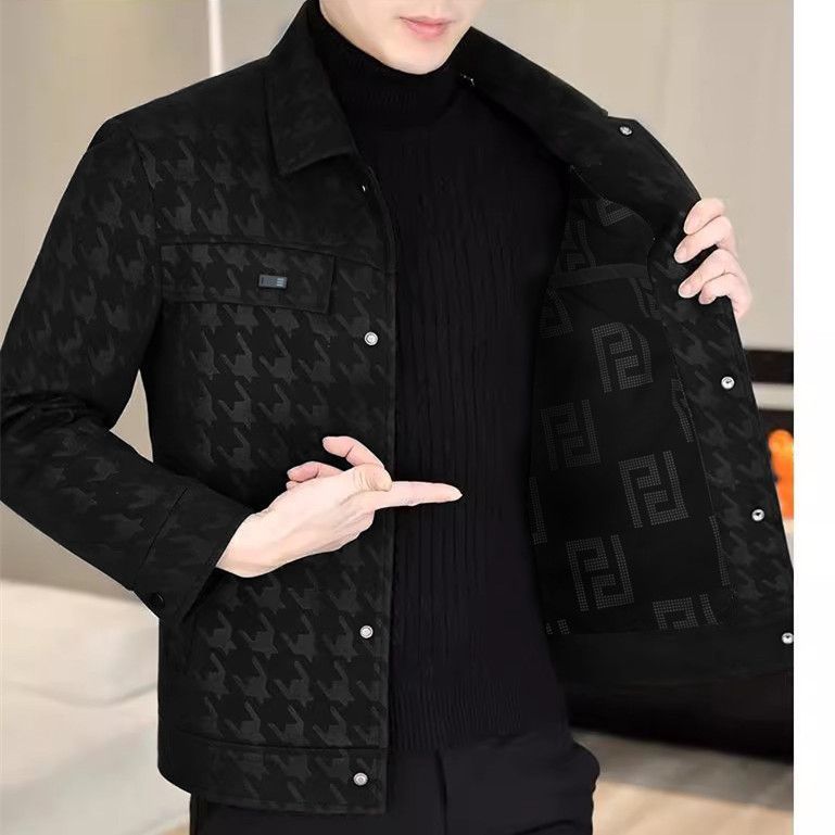 New hot selling fashion leathe - đánh giá và giá Men'S Fashion Light Jacket
