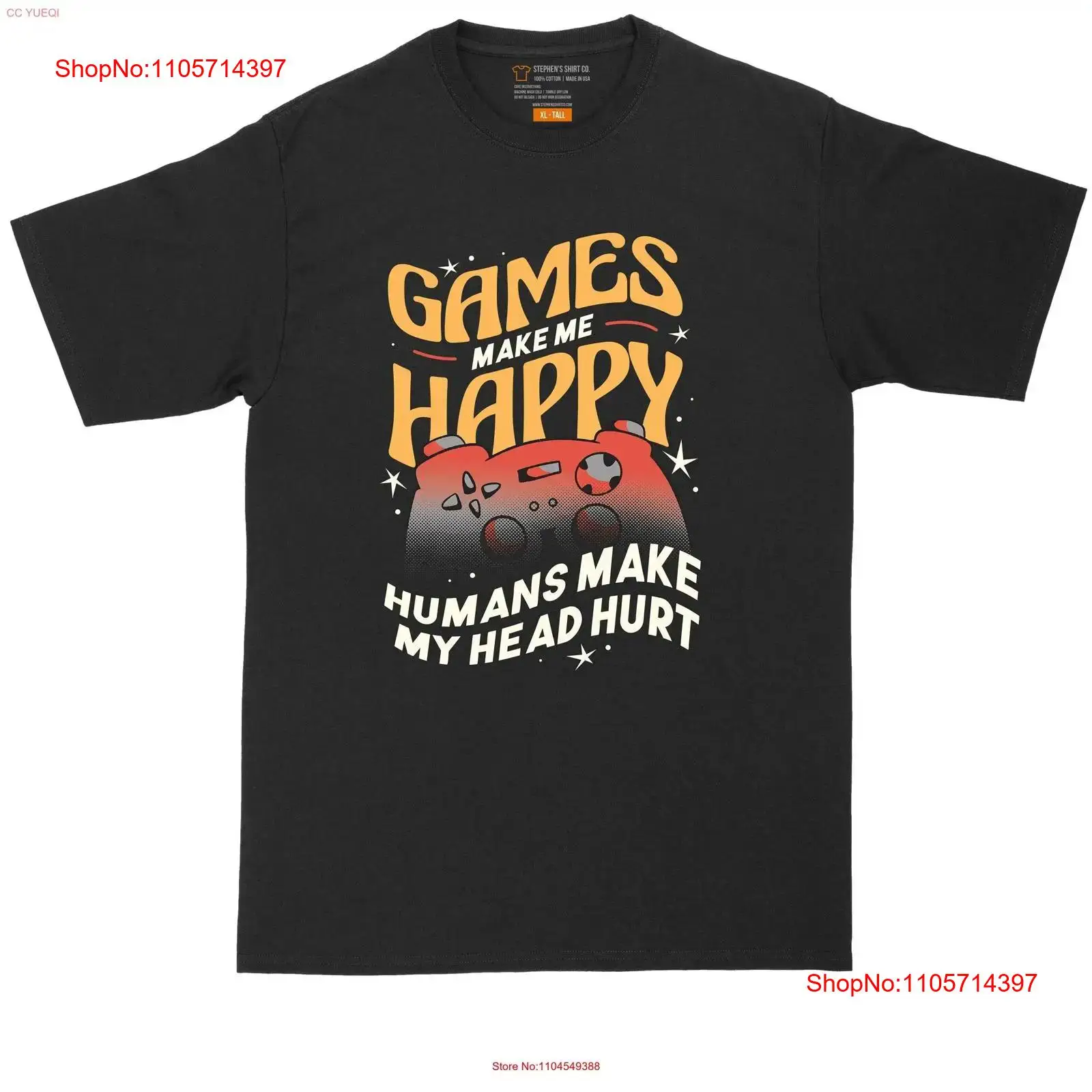 Games Make Me Happy Humans My  - đánh giá và giá Men'S Fashion For Big Guys