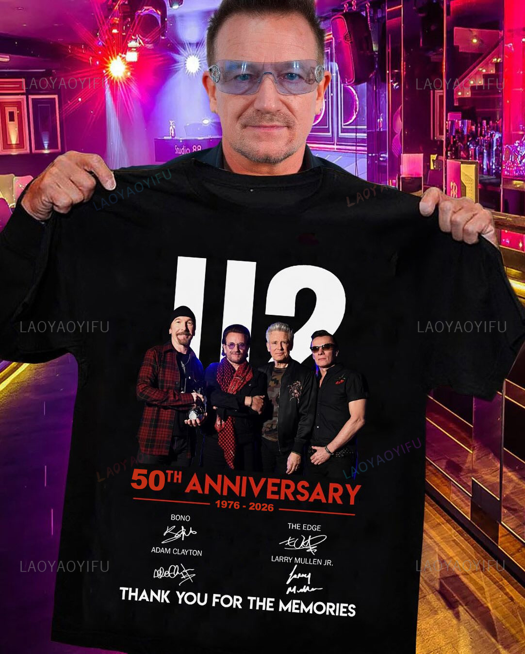 U2 Band 50 Anniversary Graphic - đánh giá và giá Men'S Fashion Over 50